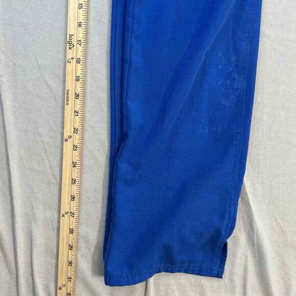 Figs Pants Womans Small Tall S/T Blue Technical Collection Scrubs Nurse - Picture 8 of 8